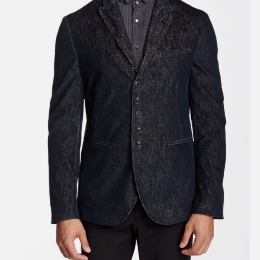 $1498 John Varvatos Collection Woodward Jacket 52 IT 42 US Soft Corduroy Italy